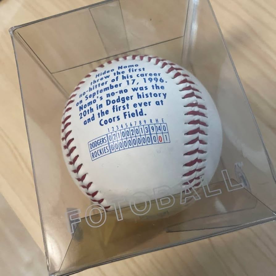 Amazon.co.jp: FOTO BALL野茂英雄 1996年 ノーヒット ノーラン達成 Amazon.co.jp: FOTO BALL野茂英雄 1996年 ノーヒット ノーラン達成